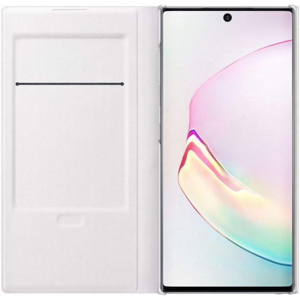 Samsung LED View Kapak EF-NN970 Galaxy Note 10 için, Beyaz Outlet