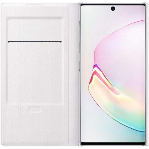 Samsung LED View Kapak EF-NN970 Galaxy Note 10 için, Beyaz Outlet