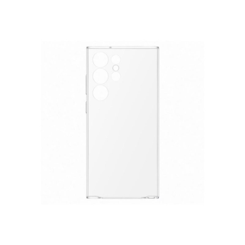 Samsung Galaxy S23 Ultra Silikon Kılıf - Şeffaf Teşhir