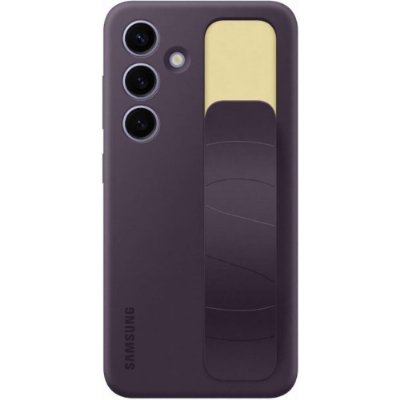 Samsung Galaxy S24 Koyu Eflatun Silikon Kılıf Outlet