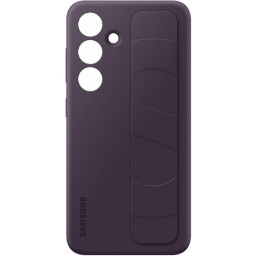 Samsung Galaxy S24 Ultra Standlı ve Kordonlu Kılıf, Koyu Eflatun