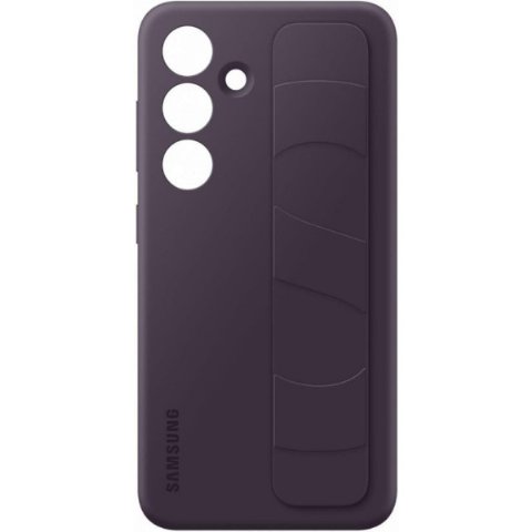 Samsung Galaxy S24 Ultra Standlı ve Kordonlu Kılıf, Koyu Eflatun