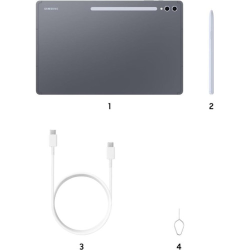 Samsung Galaxy Tab S10 Ultra SM-X920 Gri 512 GB 14.6" Tablet (Samsung Türkiye Garantili)