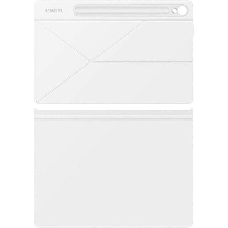 Samsung Galaxy Tab S9 Akıllı Kapaklı Kılıf - Beyaz