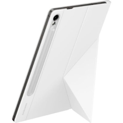 Samsung Galaxy Tab S9 Ultra Akıllı Kapaklı Kılıf Beyaz Outlet