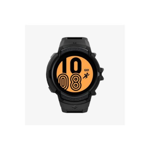 Spigen Galaxy Watch 5 / 4 (44mm) Kılıf & Kordon Kayış Rugged Armor Pro  Black Outlet