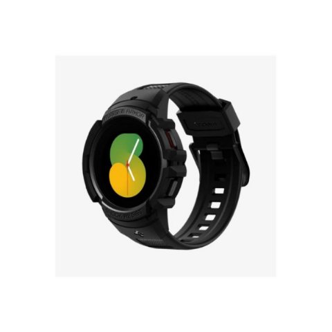 Spigen Galaxy Watch 5 / 4 (44mm) Kılıf & Kordon Kayış Rugged Armor Pro  Black Outlet