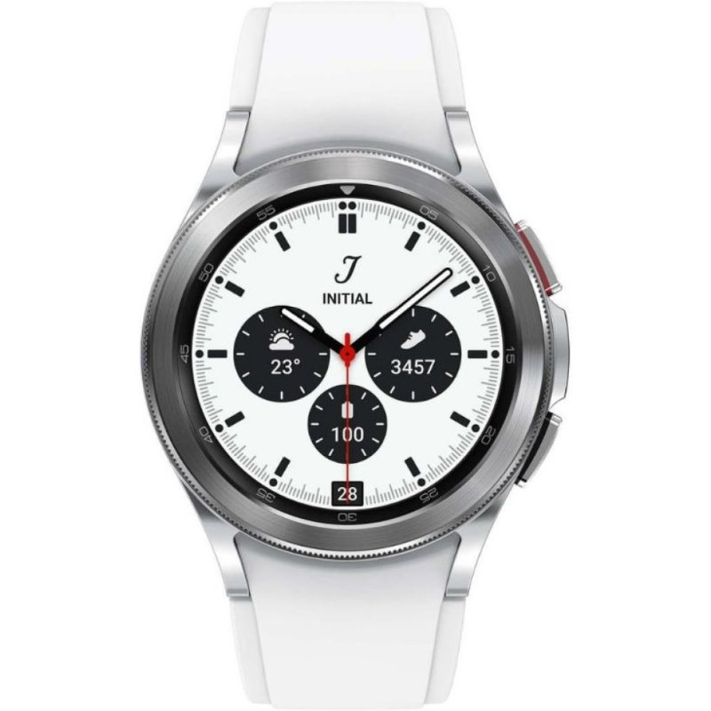 Samsung Galaxy Watch 4 Classic 46mm Gümüş Akıllı Saat - OUTLET