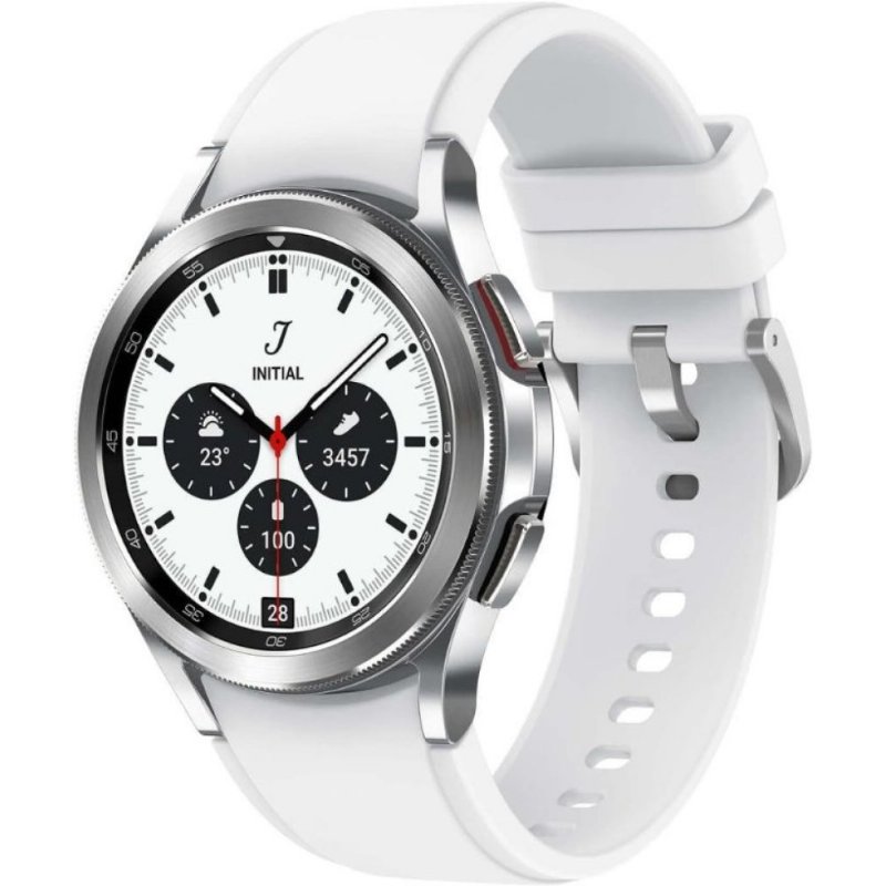 Samsung Galaxy Watch 4 Classic 46mm Gümüş Akıllı Saat - OUTLET
