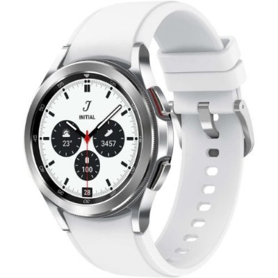 Samsung Galaxy Watch 4 Classic 46mm Gümüş Akıllı Saat - OUTLET