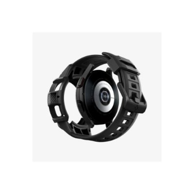 Spigen Galaxy Watch 4 Classic (46mm) Kılıf & Kordon Kayış Rugged Armor Pro Black Outlet