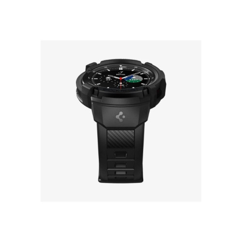 Spigen Galaxy Watch 4 Classic (46mm) Kılıf & Kordon Kayış Rugged Armor Pro Black Outlet