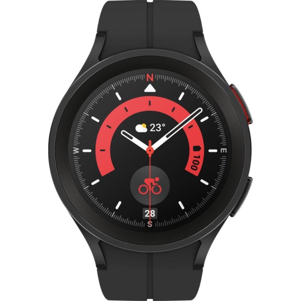 Yenilenmiş Samsung Galaxy Watch 5 Pro, 45 mm Akıllı Saat, Siyah