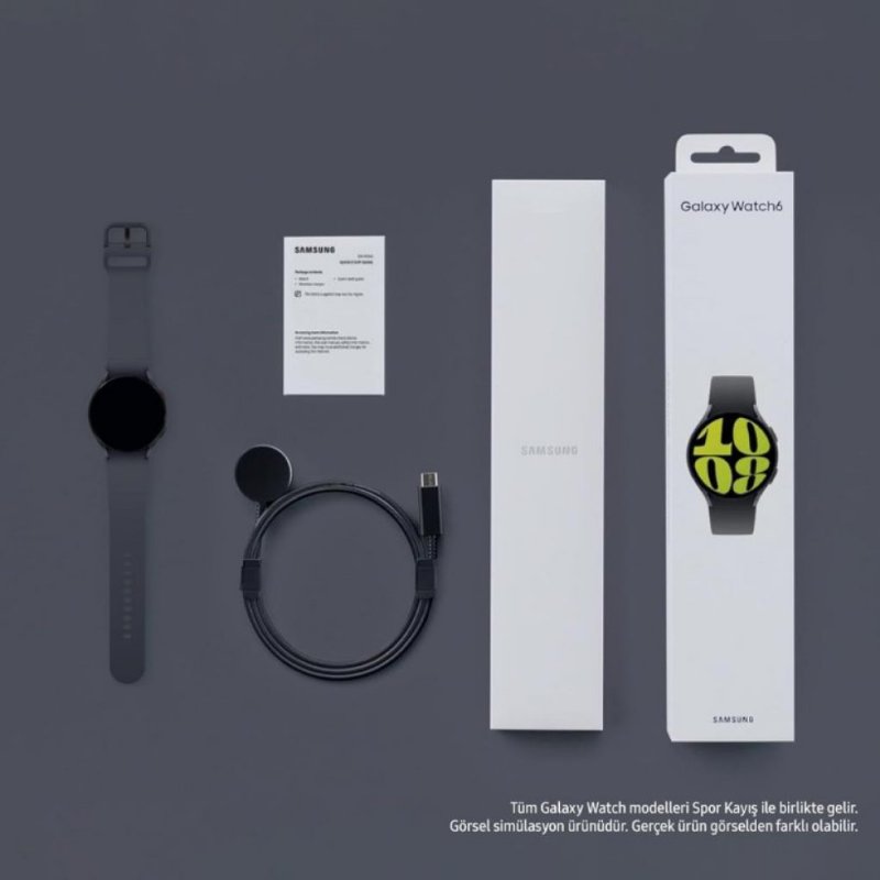Galaxy Watch6 Akıllı Saat Siyah 44mm SM-R940NZKATUR - Outlet