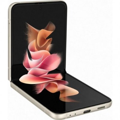 Yenilenmiş Samsung Galaxy Z Flip 3 128 GB Bej (12 Ay Garantili) C Kalite