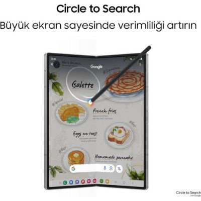 Samsung Galaxy Z Fold 6 512 GB Gümüş (Samsung Türkiye Garantili)