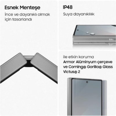 Samsung Galaxy Z Fold 6 512 GB Gümüş (Samsung Türkiye Garantili)