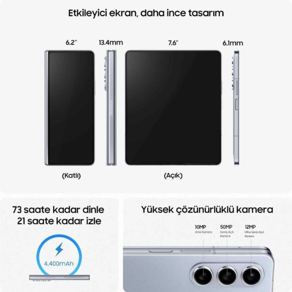 Samsung Galaxy Z Fold 5 256 GB Krem
