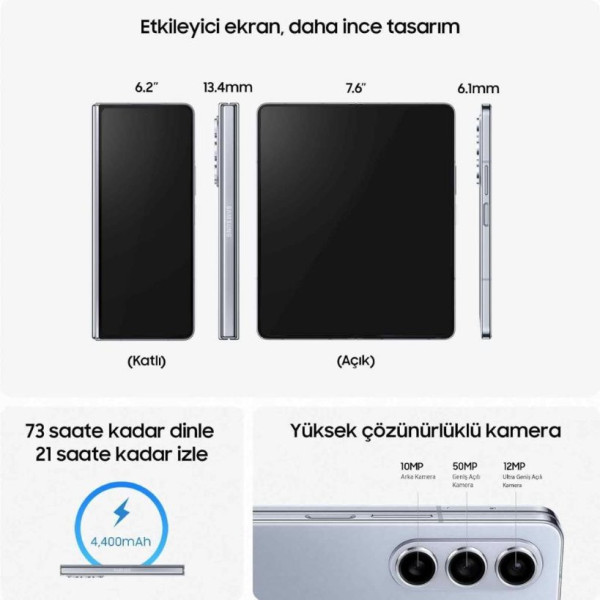 Samsung Galaxy Z Fold 5 256 GB Krem