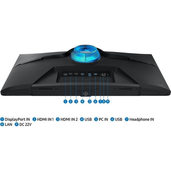 Samsung Odyssey G7 LS32BG700EUXUF 32" 1 ms UHD Oyuncu Monitörü Outlet