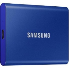 Samsung T7 500 GB MU-PC500H/WW 2.5" SSD USB 3.2 Mavi Taşınabilir Disk - OUTLET