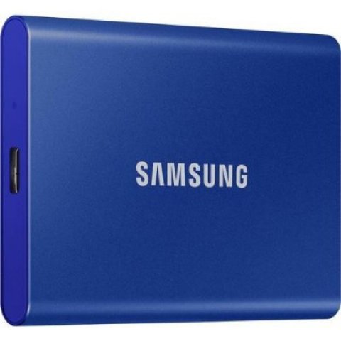 Samsung T7 500 GB MU-PC500H/WW 2.5" SSD USB 3.2 Mavi Taşınabilir Disk - OUTLET