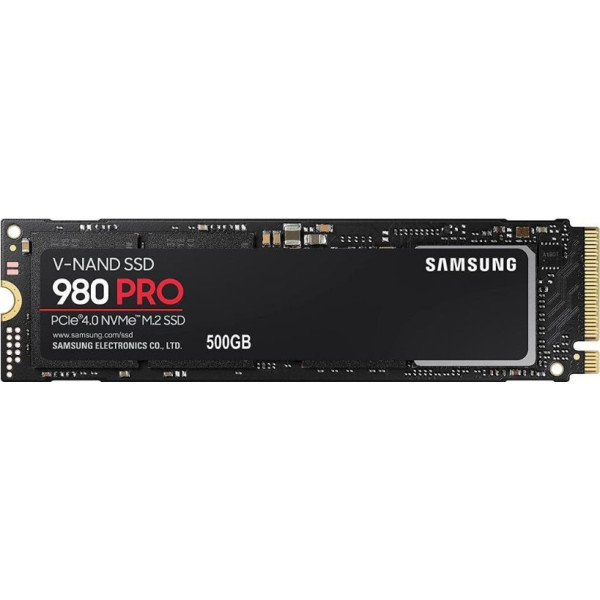 Samsung 980 Pro 500GB 6900MB-5000MB/S Nvme M.2 SSD MZ-V8P500BW