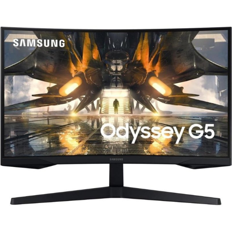 Samsung Odyssey G5 LS27AG550EUXUF 27" 1 ms 2K Curved 165 Hz Oyuncu Monitörü Teşhir