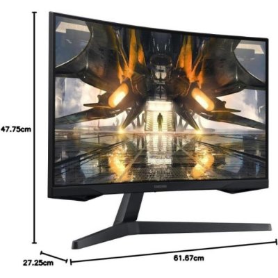 Samsung Odyssey G5 LS27AG550EUXUF 27" 1 ms 2K Curved 165 Hz Oyuncu Monitörü Teşhir