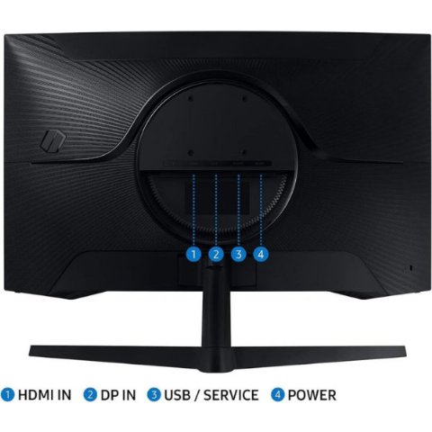 Samsung Odyssey G5 LS27AG550EUXUF 27" 1 ms 2K Curved 165 Hz Oyuncu Monitörü Teşhir