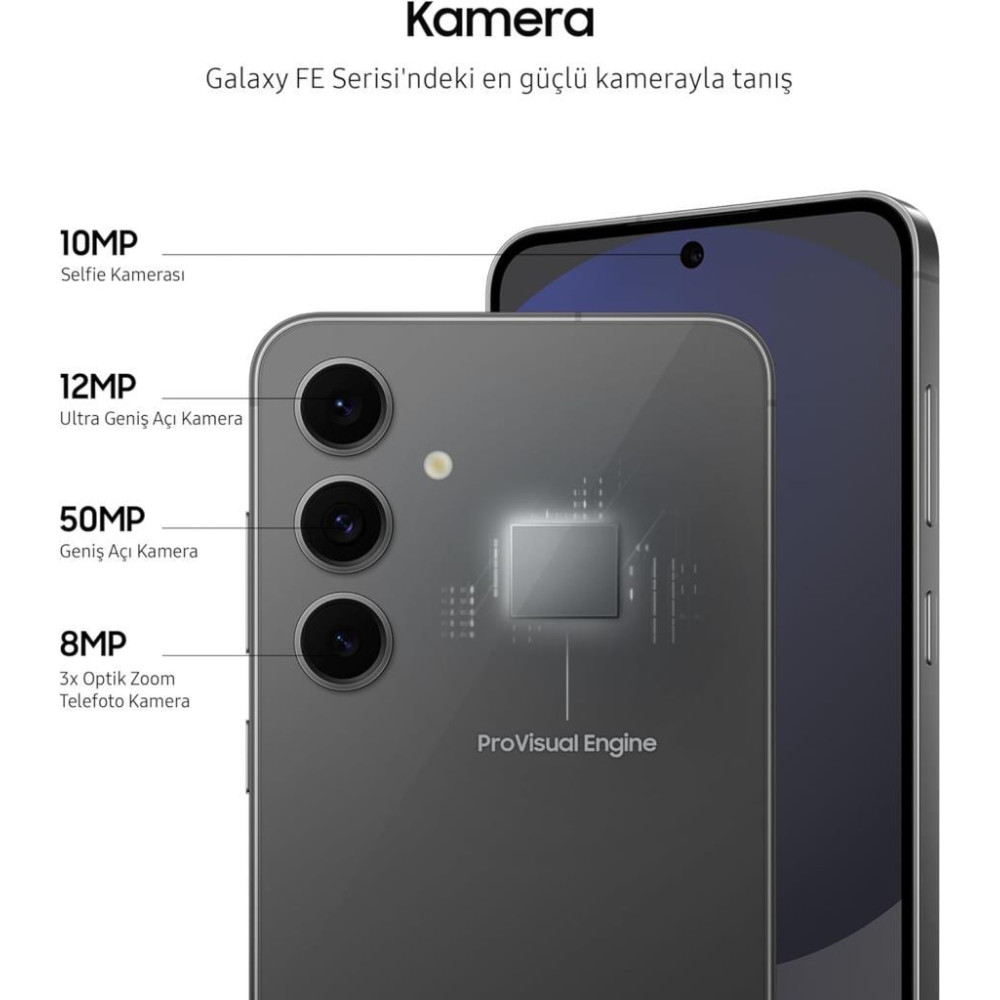 Samsung Galaxy S24 FE 128 GB Grafit Outlet