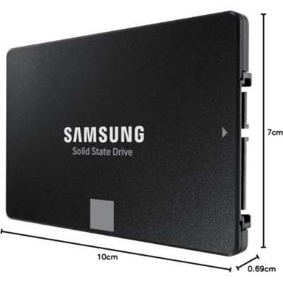 Samsung 870 EVO MZ-77E500BW SATA 3.0 2.5" 500 GB SSD - Teşhir