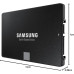 Samsung 870 EVO MZ-77E500BW SATA 3.0 2.5" 500 GB SSD - Teşhir