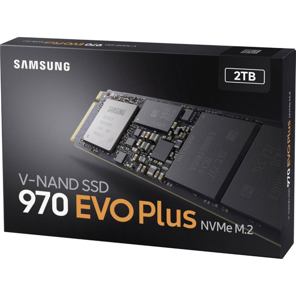 Samsung 970 EVO Plus MZ-V7S2T0BW PCI-Express 3.0 2 TB M.2 SSD Teşhir