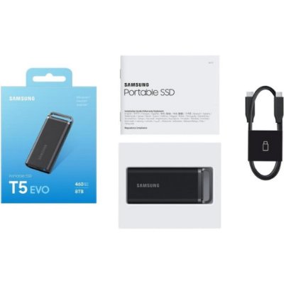 Samsung T5 EVO MU-PH8T0S/WW USB 3.2 8 TB Taşınabilir SSD Outlet