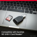 SanDisk 128 GB Ultra SDXC bellek kartı, 140 MB/s'ye kadar, A1 uygulama performansı, UHS-I, Class 10, U1 - Outlet