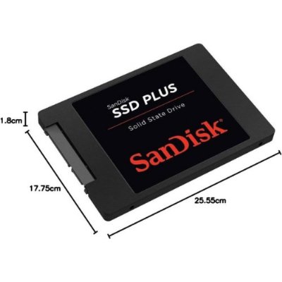 SanDisk Plus SDSSDA-240G-G26 SATA 3.0 2.5" 240 GB SSD Outlet