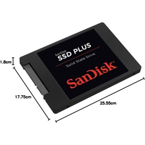 SanDisk Plus SDSSDA-240G-G26 SATA 3.0 2.5" 240 GB SSD Outlet