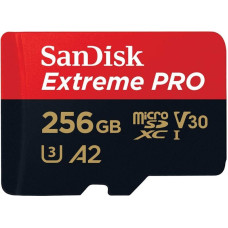 SanDisk Extreme Pro SDSQXCD-256G-GN6MA Class 10 UHS-I U3 A2 V30 256 GB Micro SD Kart - Outlet