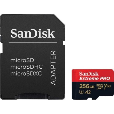 SanDisk Extreme Pro SDSQXCD-256G-GN6MA Class 10 UHS-I U3 A2 V30 256 GB Micro SD Kart - Outlet