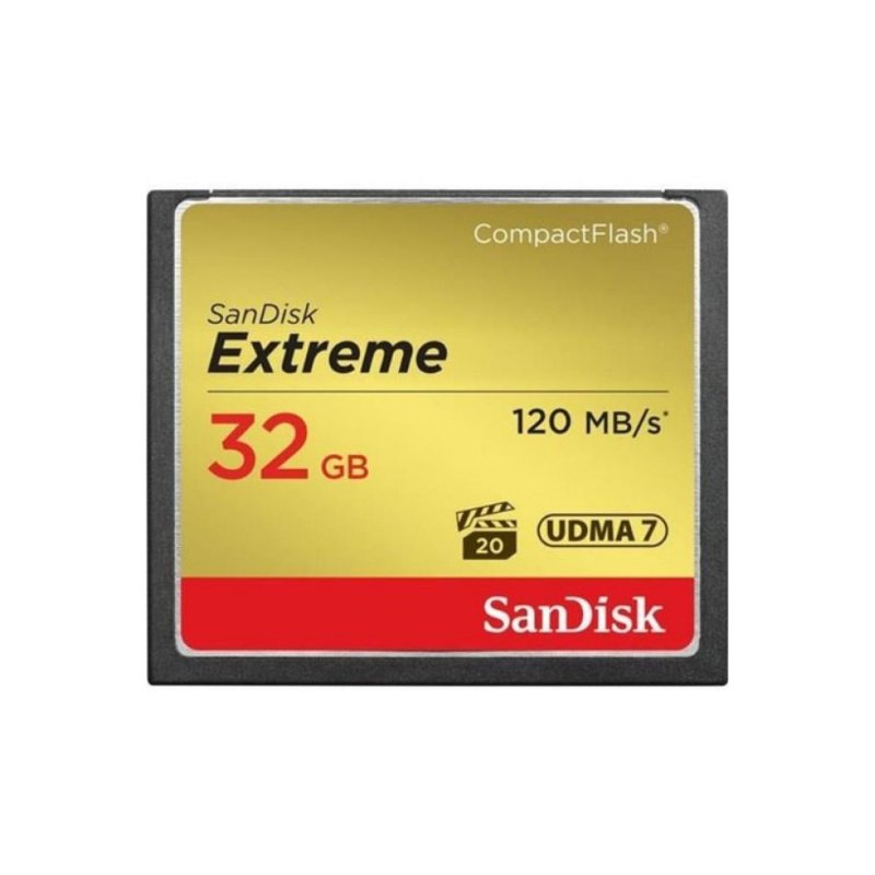 SanDisk Extreme Compact Flash UDMA 7 SDCFXSB-032G-G46 32 GB Hafıza Kartı Outlet