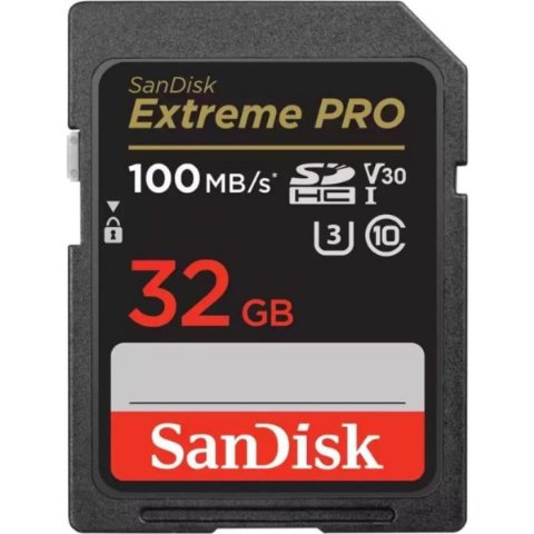SanDisk 32 GB Extreme Pro SDHC UHS-I SDSDXXG-032G-GN4IN...