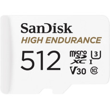 Sandisk High Endurance 512GB 100/40MB/s microSDXC C10 V30 Adaptörlü Hafıza Kartı SDSQQNR-512G-GN6IA - Outlet