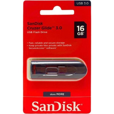 SanDisk Cruzer Glide 16GB USB 3.0 Flash Bellek - SDCZ600-0 - Outlet