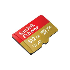 SanDisk Extreme 512gb 190mb/s Microsdxc U3 For Aksiyon Kamera Sdsqxav-512gb - Outlet