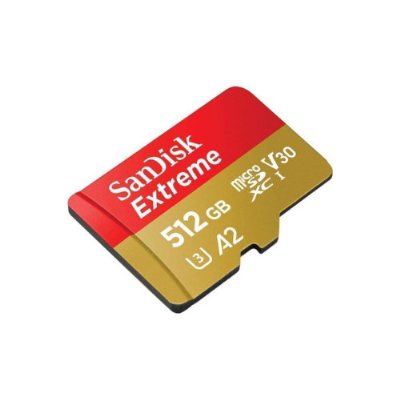 SanDisk Extreme 512gb 190mb/s Microsdxc U3 For Aksiyon Kamera Sdsqxav-512gb - Outlet