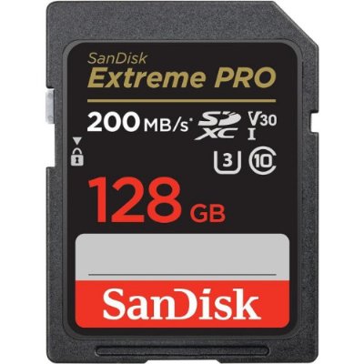 Sandisk Extreme Pro 128GB 200MB/S Sdxc Hafıza Kart Teşhir