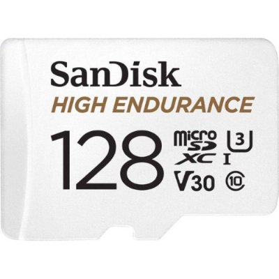 SanDisk High Endurance SDSQQNR-128G-GN6IA Class 10 UHS-I U3 V30 128 GB Micro SD Kart - Outlet