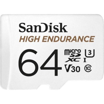 SanDisk High Endurance SDSQQNR-064G-GN6IA Class 10 UHS-I U3 V30 64 GB Micro SD Kart - Outlet