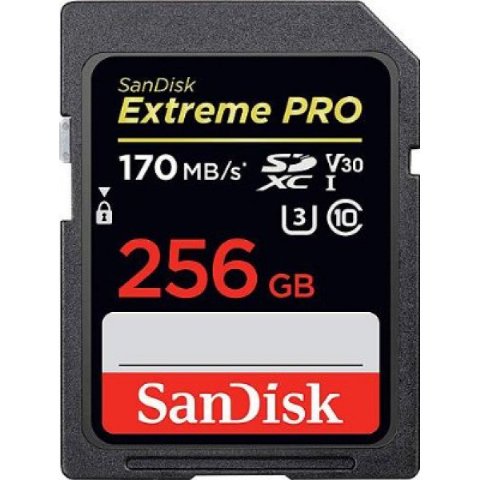 SanDisk Extreme Pro SDSDXXY-256G-GN4IN Class 10 UHS-I U3 V30 256 GB Hafıza Kartı - Outlet